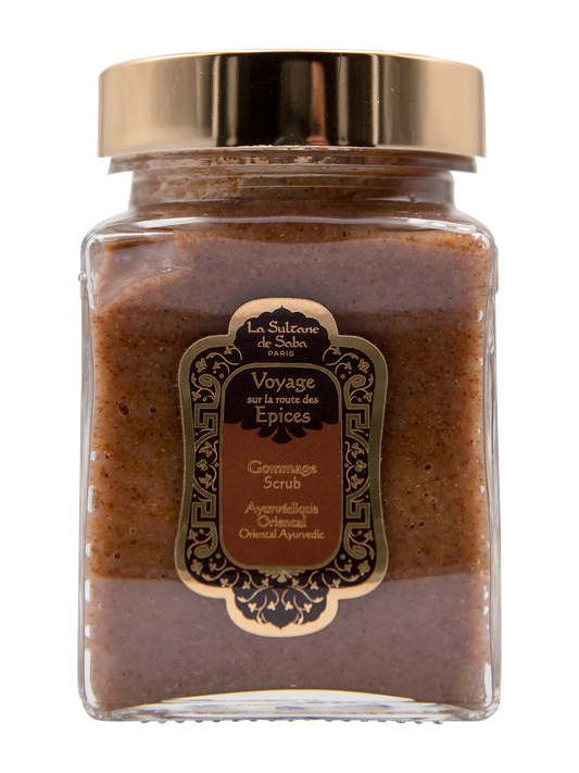 Bodyscrub Oriental Ayurvedic Amber Vanilla Patchouli Fragrance