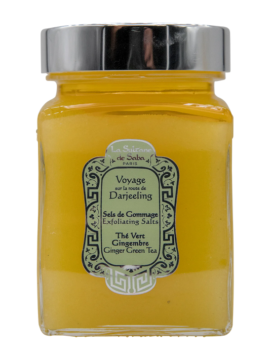 Bodyscrub Exfoliating Salts Ginger Green Tea Fragrance