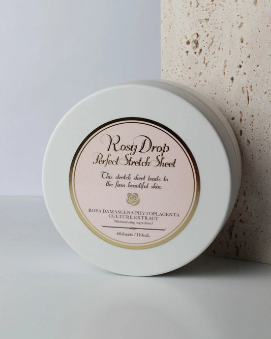 Rosy Drop Stretch Sheets Eye Patches – 60 Stück / 110 ml