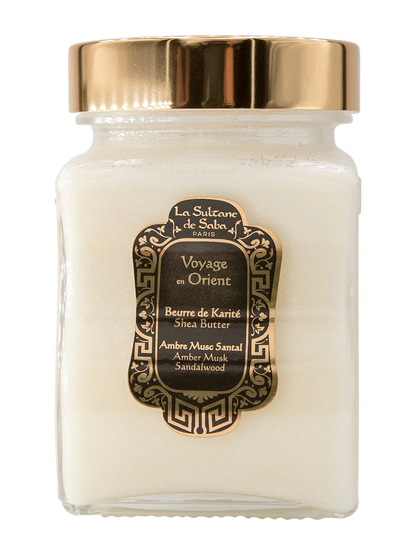 Körperpflege Shea Butter Amber Musk Sandalwood Fragrance