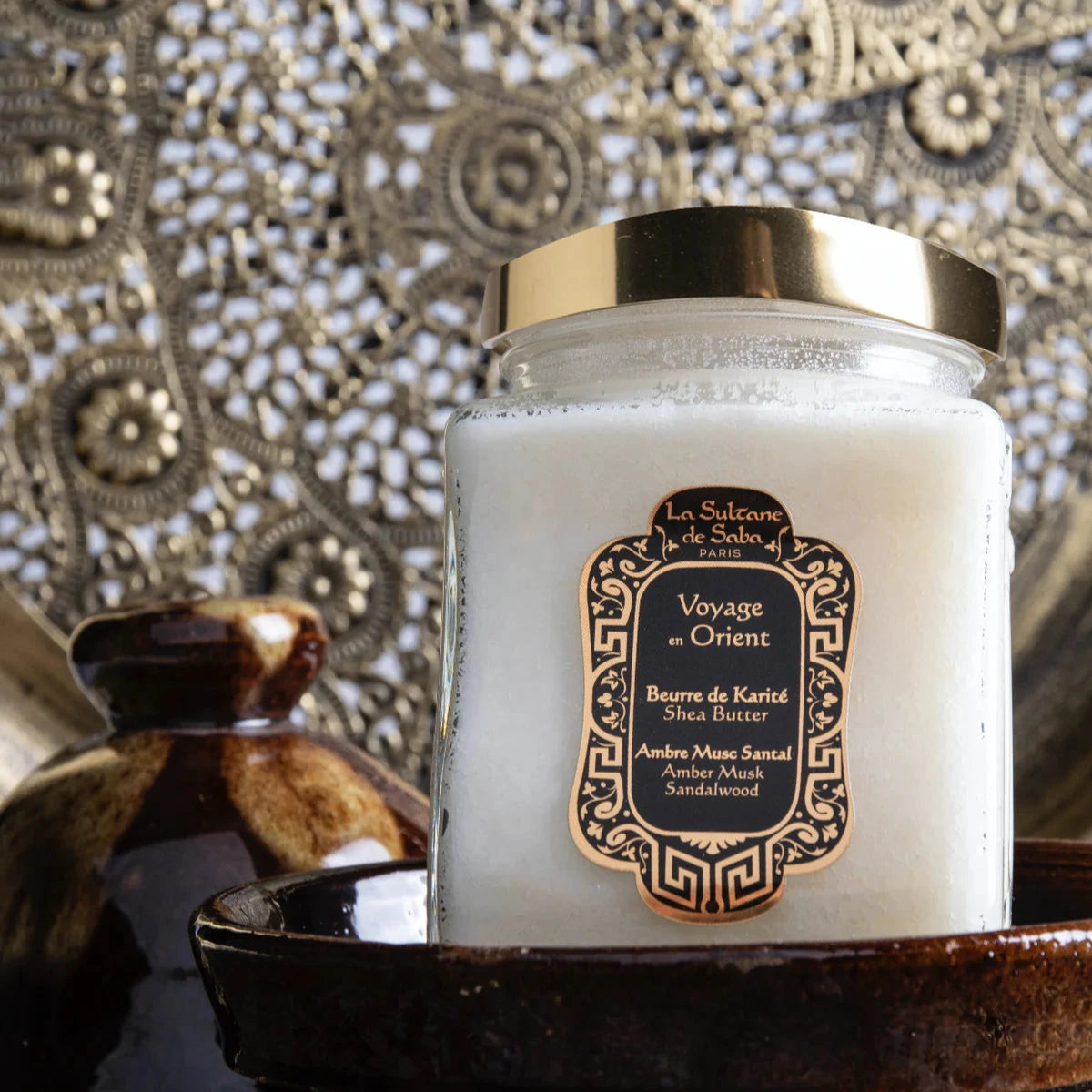 Körperpflege Shea Butter Amber Musk Sandalwood Fragrance
