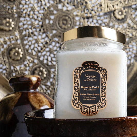 Körperpflege Shea Butter Amber Musk Sandalwood Fragrance