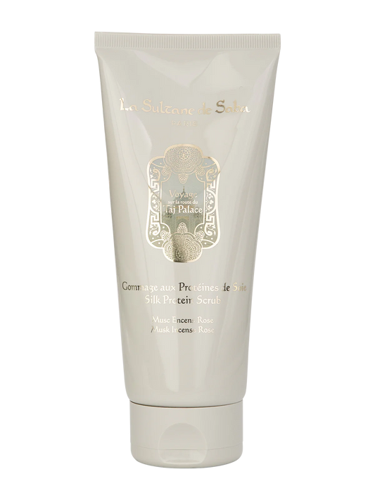 Bodyscrub Silk Protein Scrub Musk Incense Rose Fragrance