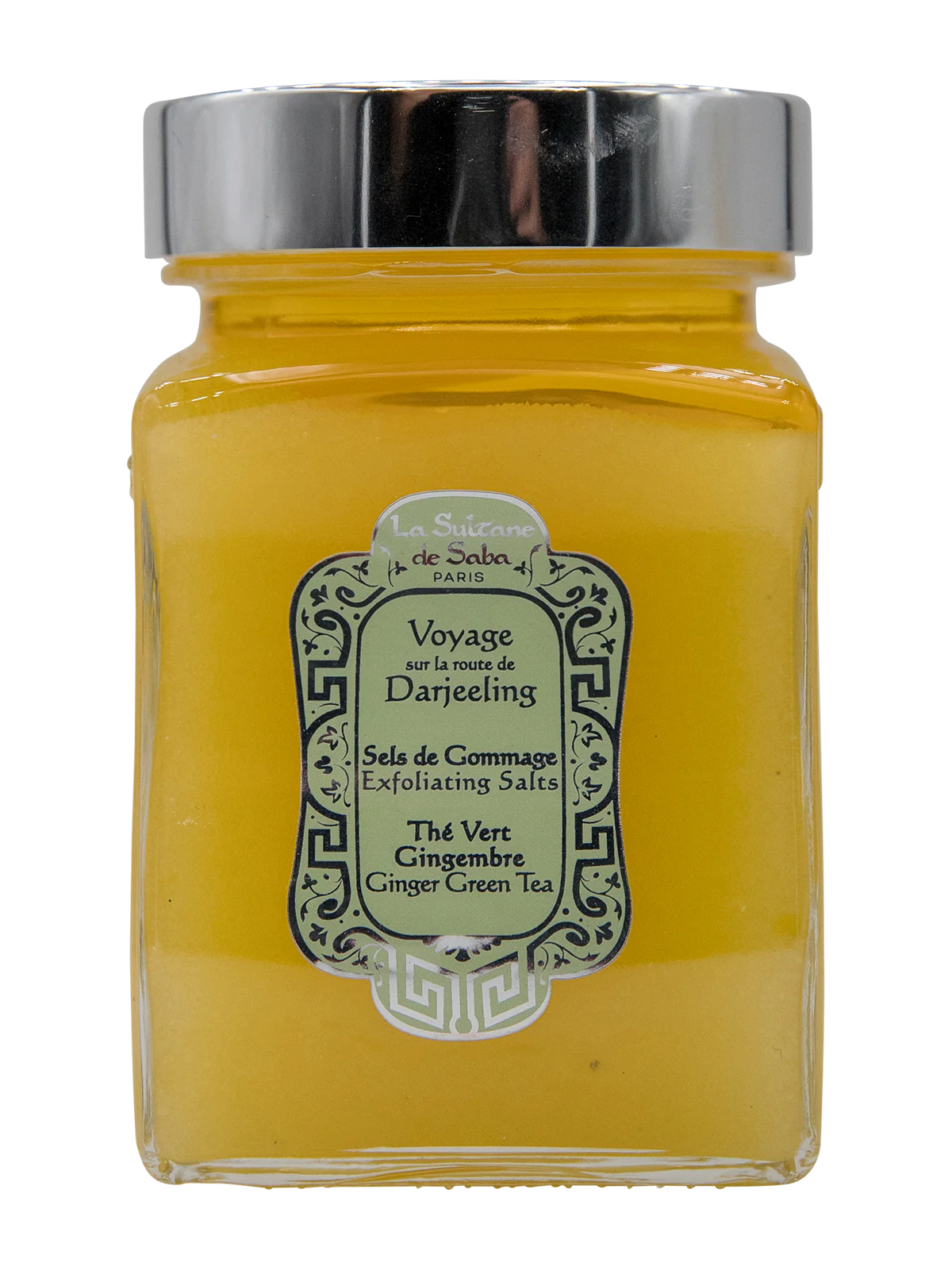 Bodyscrub Exfoliating Salts Ginger Green Tea Fragrance